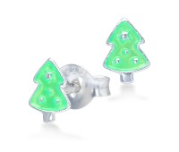 Kid Stud Earring Christmas Tree STS-3809